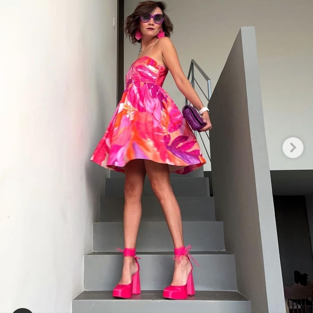 NWTs h&m floral voluminous dress